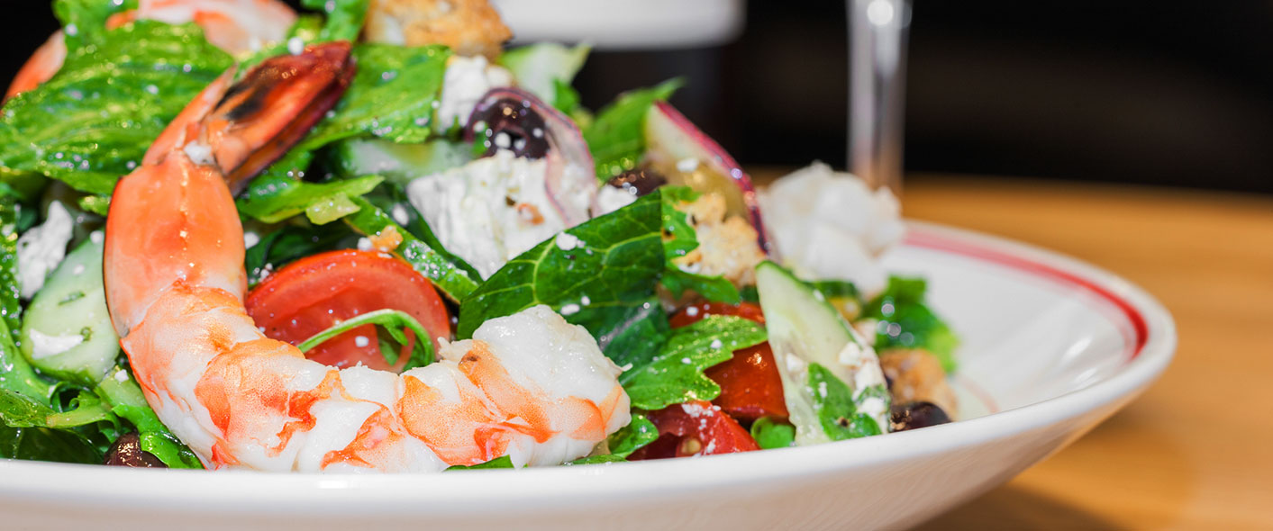 Shrimp Salad at Little Red Wasp